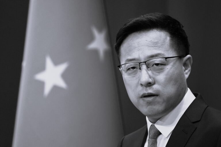 袁斌：外媒問是否結束清零，趙立堅為何卡殼70多秒？