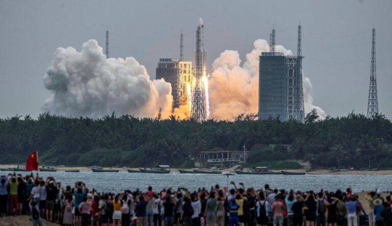 中共火箭殘骸失控降落太平洋 NASA斥其失責