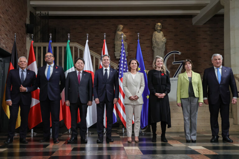 G7强化在俄烏、中共問題上的團結立場