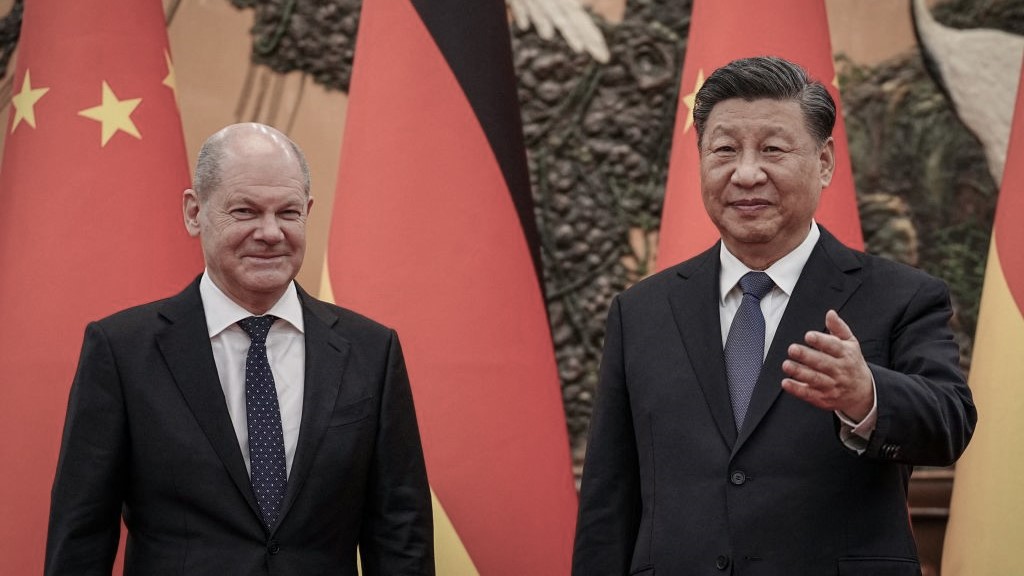 德对中政策草案:合作取决中国人权情况 | 中德合作 | 朔尔茨 | 德国外交部 | 新唐人电视台