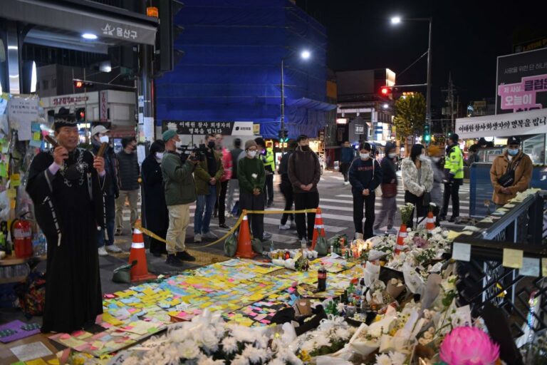 韓國梨泰院踩踏事件 龍山警署科長疑引咎輕生