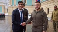英相蘇納克訪基輔 承諾五千萬英鎊防空軍援