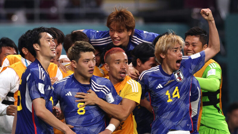 世界杯冷门迭报！10分钟进2球 日本2比1逆转德国