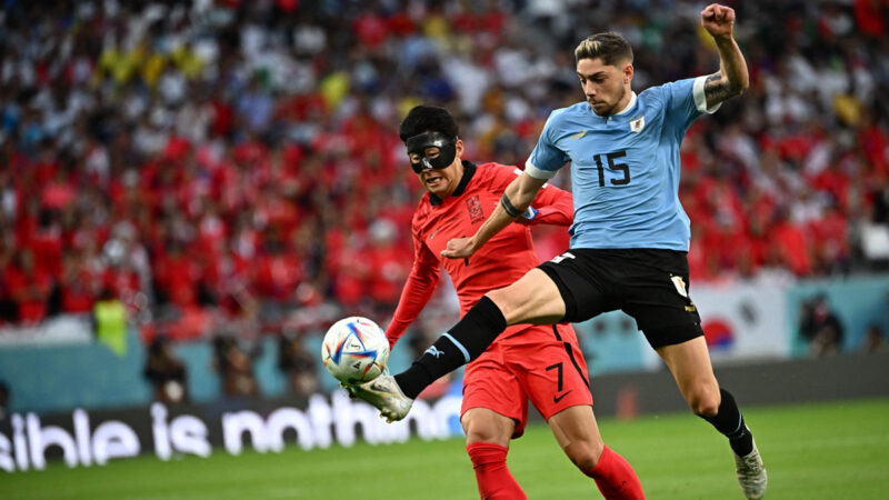 世界盃小組賽H組：韓國0比0逼平烏拉圭