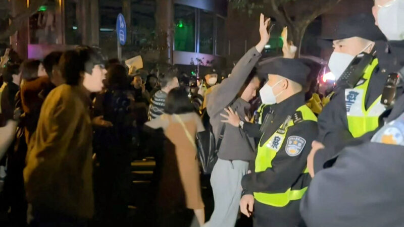 中國抗議急速蔓延《放下你的槍》勸軍警莫開槍（視頻）