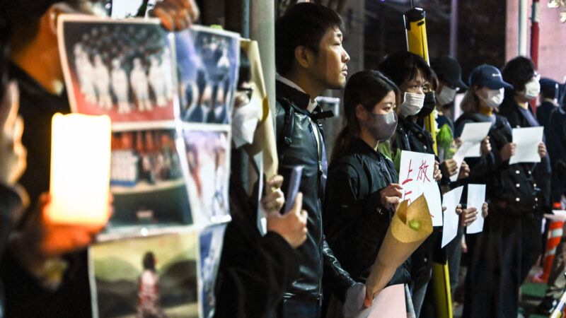 中国民间抗议蔓延海外 四大洲声援同胞