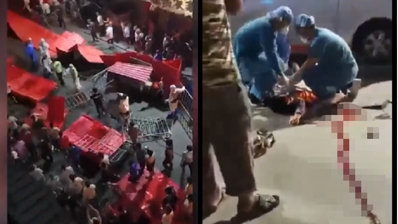 传广州大规模冲卡抗议 公安镇压开枪伤人（视频）
