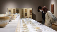 百首和歌配百只茶碗 京都传统产业特别展
