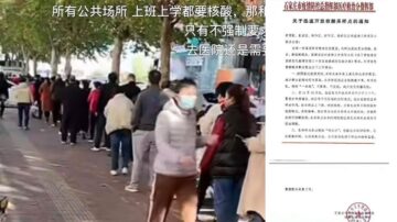 石家莊防疫政策混亂 關閉核酸檢測點後又重開