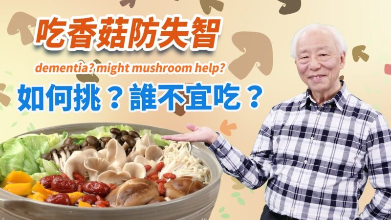 【胡乃文】吃香菇防失智 如何挑？誰不宜吃？