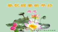 秦皇島法輪功學員恭祝李洪志大師新年好(20條)