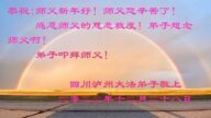 四川法輪功學員恭祝李洪志大師新年好(34條)