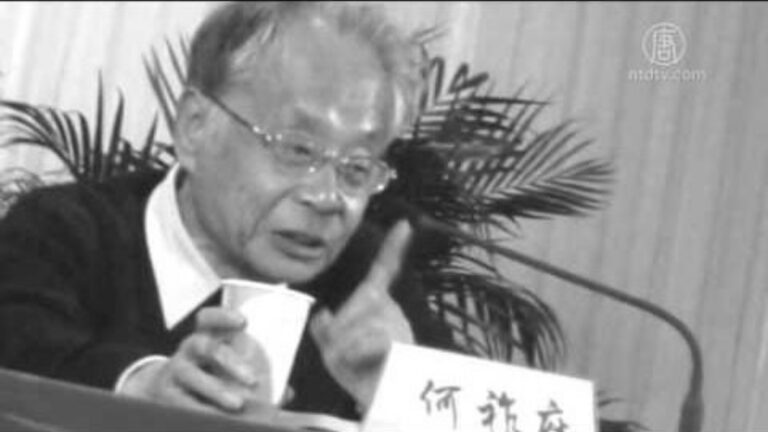 中共科痞何祚庥夫妻染疫