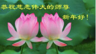 甘肅法輪功學員恭祝李洪志大師新年好(20條)