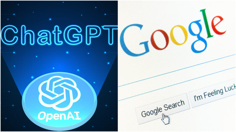 Google搜索引擎与ChatGPT大拼比
