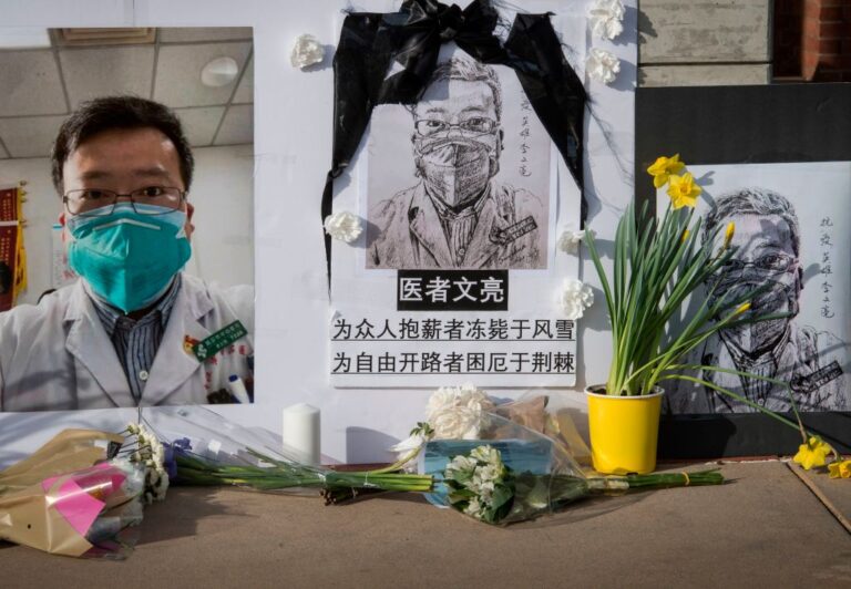 白紙運動促中共新10條 陸網友湧入李文亮微博