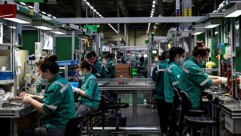 受中國封鎖影響 亞洲製造業活動萎縮