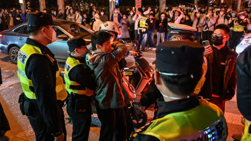 上海27歲抗議者被捕後下落不明 引發擔憂