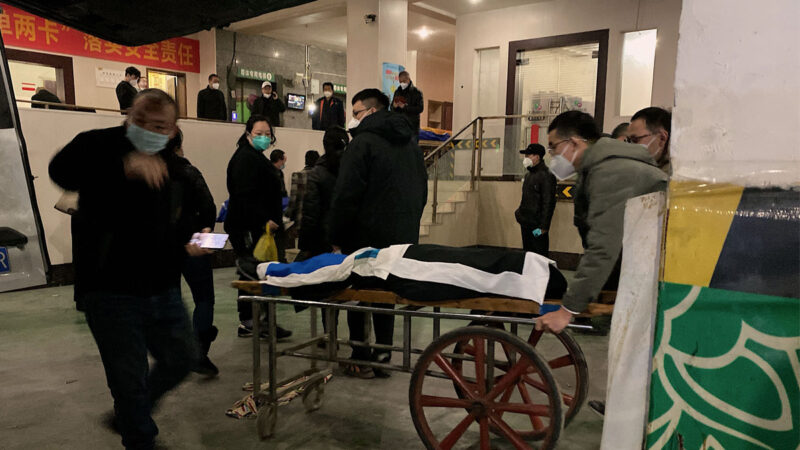 疫情凶猛 中國殯儀公司福壽園股價飆上天
