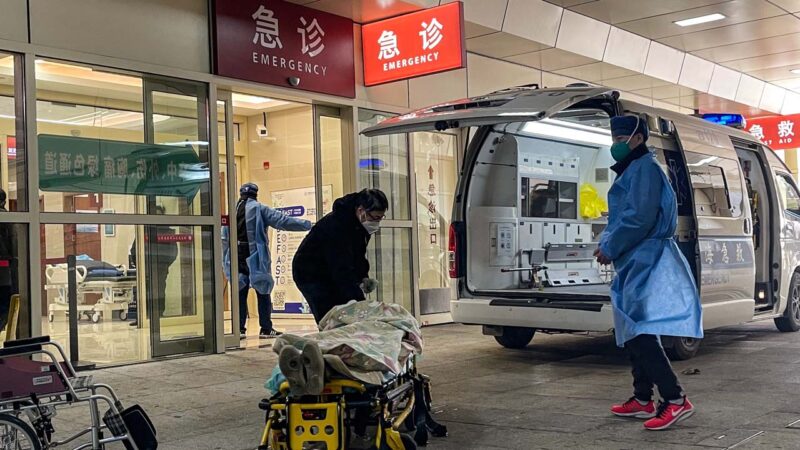 上海醫院滿地屍體 家中停屍一週送不走（視頻）