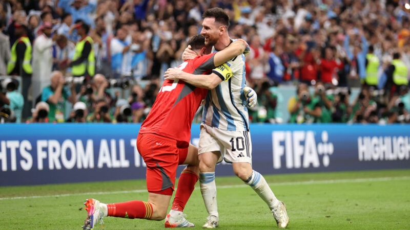 世界盃8強戰：阿根廷點球淘汰荷蘭 梅西傳射