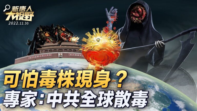 【新唐人大視野】可怕毒株現身？ 專家：中共全球散毒