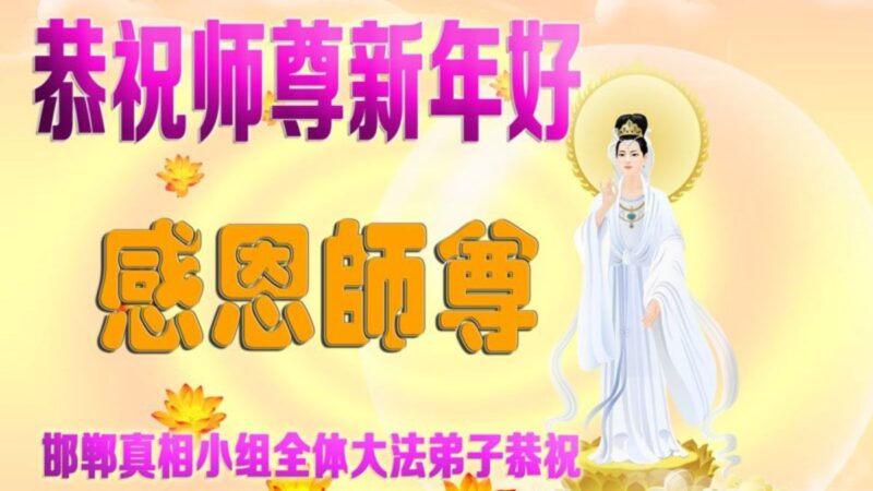 河北法轮功学员和明真相世人恭祝李洪志大师新年好(19条)