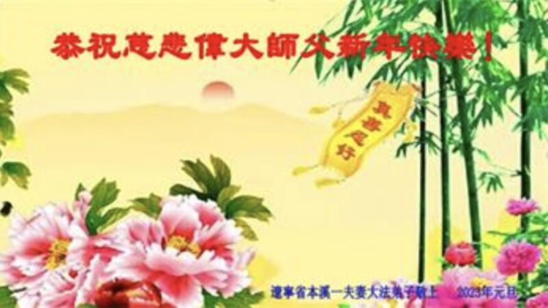 大陆法轮功学员恭祝李洪志大师新年好(26条)