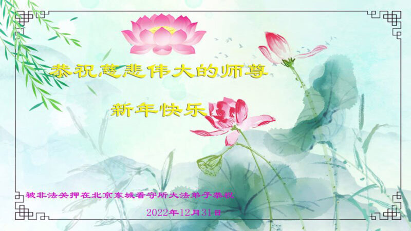 黑龙江、云南、安徽、陕西等地法轮功学员恭祝李洪志大师新年好(42条)