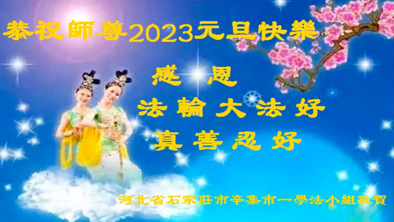 上海、重庆、河北法轮功学员恭祝李洪志大师新年好(30条)