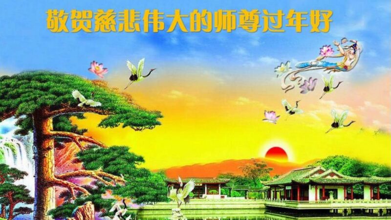 佳木斯法輪功學員恭祝李洪志大師新年好(20條)