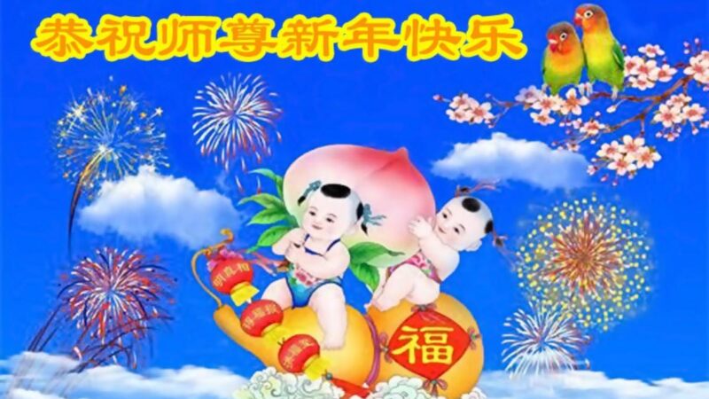 安徽法轮功学员恭祝李洪志大师新年好(23条)