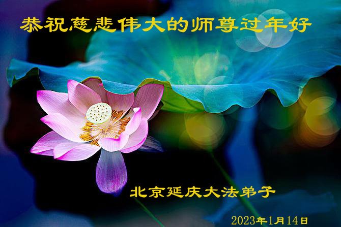北京法轮功学员恭祝李洪志大师新年好(25条)