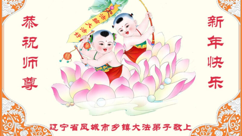 乡村法轮功学员恭祝李洪志大师新年好(27条)