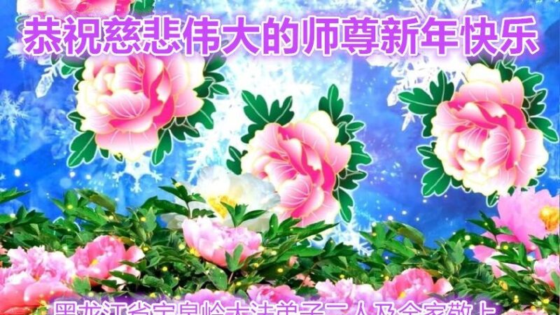 黑龙江、湖南法轮功学员恭祝李洪志大师新年好(33条)