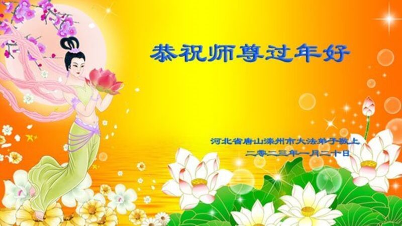 河北、黑龙江法轮功学员恭祝李洪志大师新年好(33条)