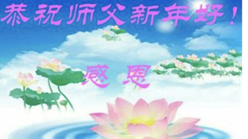 黑龙江法轮功学员恭祝李洪志大师新年好(19条)