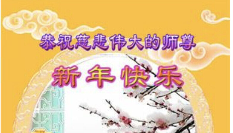 江苏、江西、辽宁、山东法轮功学员恭祝李洪志大师新年好(34条)