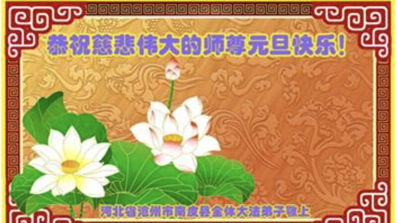 河北法轮功学员恭祝李洪志大师新年好(29条)
