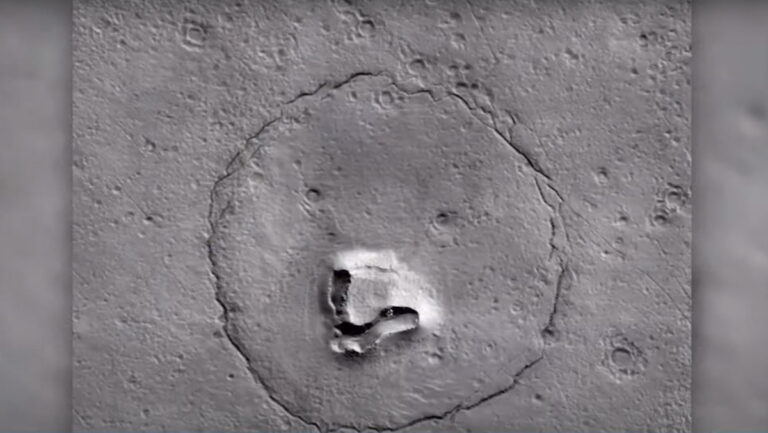 火星也賣萌 NASA航天器拍到了泰迪熊