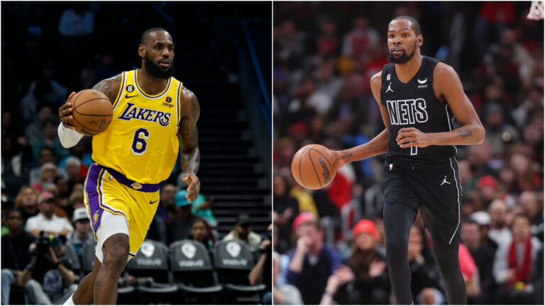 NBA明星賽初期票選 詹姆士和杜蘭特領先