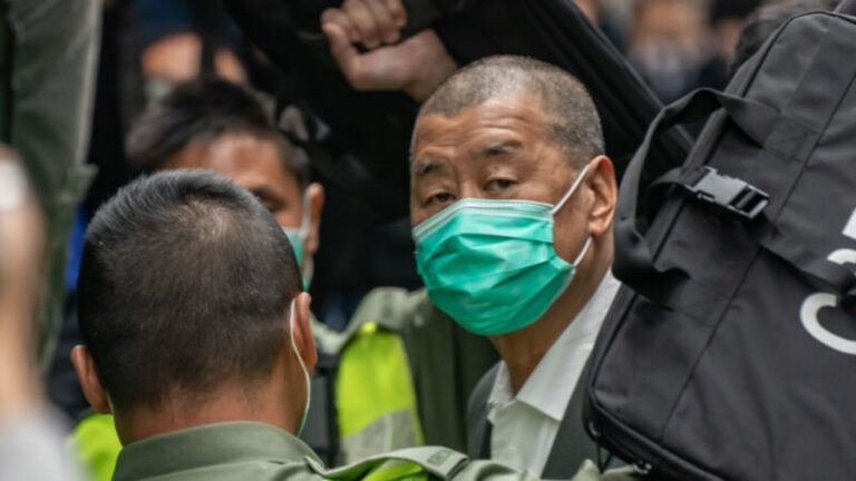 黎智英律師團見英高層 英相：堅決抵抗中共侵犯