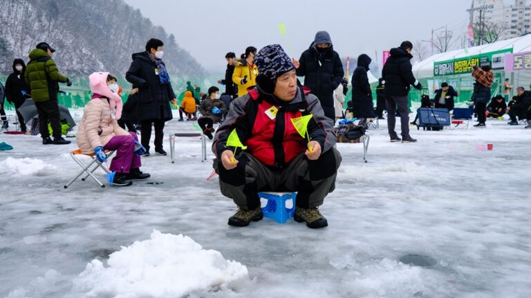 睽違三年 韓國華川山鱒魚慶典開幕