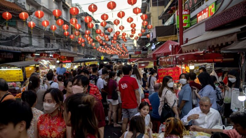 泰國人喜歡過節 唐人街濃厚年味估觀光收益豐