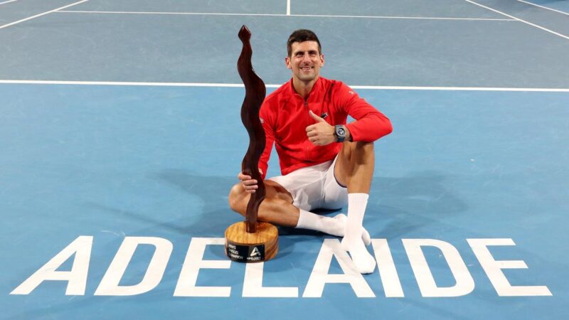 德约科维奇夺第92个单打冠军 剑指澳网第十冠