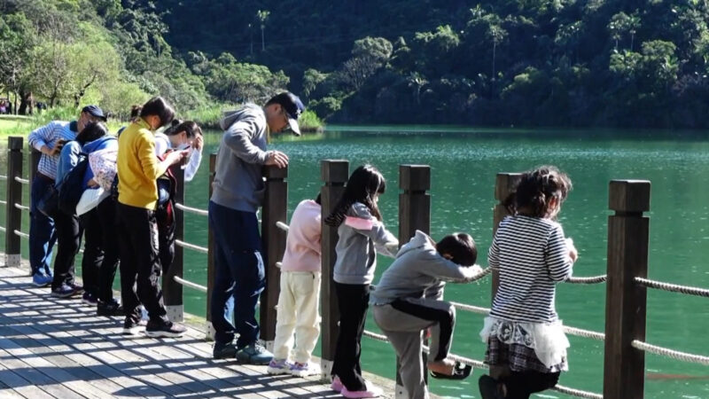 台灣宜蘭冬山梅花湖 湖光山色年假首選