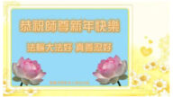 山東法輪功學員恭祝李洪志大師新年好(22條)