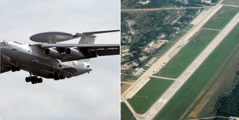 游擊隊：在白俄空軍基地 炸毀一架俄偵察機