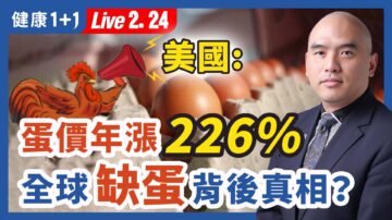 【健康1+1】美国蛋价年涨226％ 全球缺蛋背后真相？