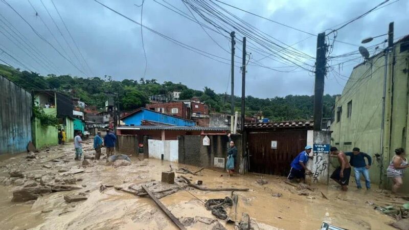 暴雨引發洪患與山崩 巴西至少36人喪命
